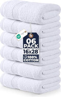 Utopia Towels 6 Piece Hand Towels Set, 16x28 in, 100% Cotton by Unknown