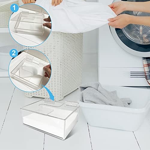 YeeBeny Laundry Detergent Sheet Organizer Acrylic - Image 3