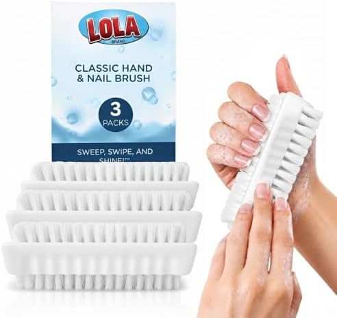 LOLA Classic Hand & Nail Brush, 2 Sided by LolaProducts