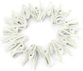 30 Pack White Chip Bag Clips for Food by RIVEDA