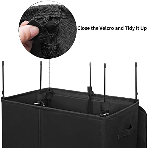 WOWLIVE 140L Double Laundry Hamper 2 Section - Image 7