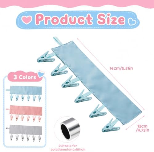 3PCS Travel Hangers for Cruise, Foldable and Clothes Line - Image 2