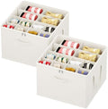 Lifewit Shoe Storage Organizer for Closet, Holder Box, 2 Pack by Lifewit