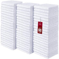 DecorRack 60 Pack 100% Cotton Wash Cloth, Luxurious Soft, 12 x 12 inch Ultra by DecorRack
