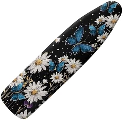 Butterfly Daisy Flower Pattern Ironing Board Cover Scorch Resistant Ironing by Unknown