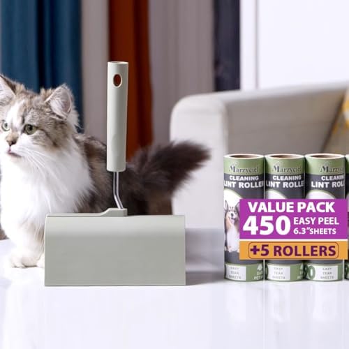 Extra Sticky Large Surface Lint Roller, 6.3'' Giant Lint Roller - Image 2