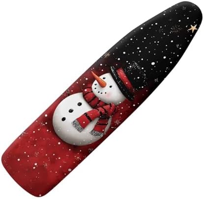 Iron Board Cover Christmas Snowman Design Soft Ironing Board Cover Christmas by Psesaysky