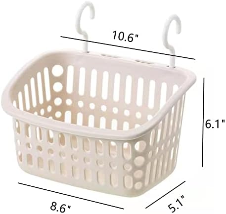 3PCS Plastic Hanging Baskets for Shower, Organizer - Image 2