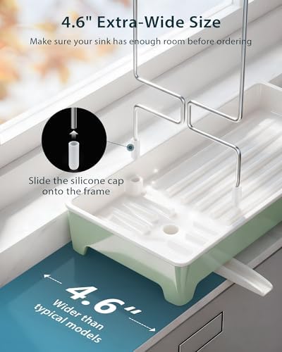 Minimalist Sink Caddy, Rustproof Sponge Holder - Image 4