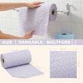 80 Pack Microfiber Cleaning Cloth Roll Reusable Paper Towels 12"x12" Tear Away - Image 2