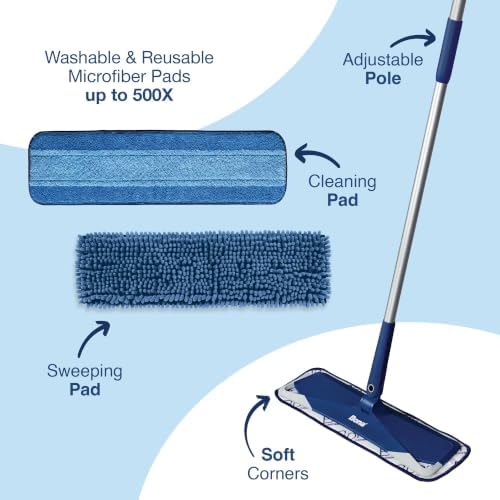Bona Premium Sweep & Clean Mop for Multi-Surface floors - Image 3