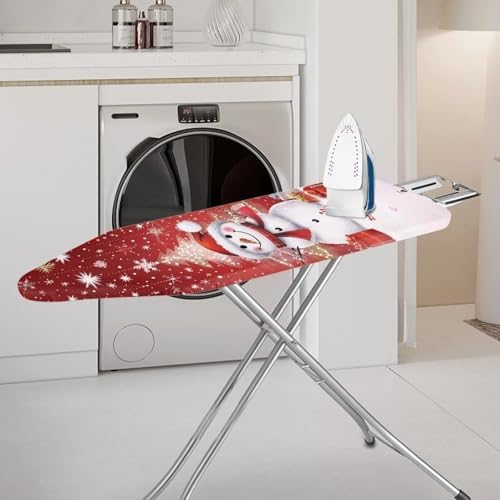 Snowman 15x54 Ironing Board Cover and Pad Elastic Edge Applicable Standard Size - Image 2