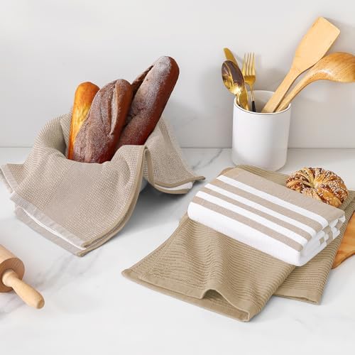 Homaxy Cotton 380 GSM Premium Kitchen Towels, 9 Pack - Image 6