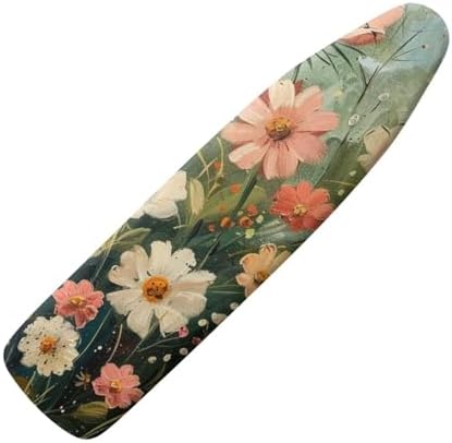 Daisy Prints Ironing Board Padded Cover Dust Covers Stretchable Iron Board by Oamsistay
