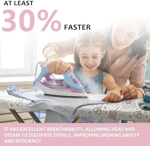 Ironing Board Covers and Pad, 15*54in Standard Size, - Image 4