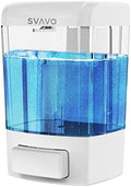 SVAVO Wall Mounted Soap Dispenser Kitchen Bathroom Manual Soap Dispenser by SVAVO