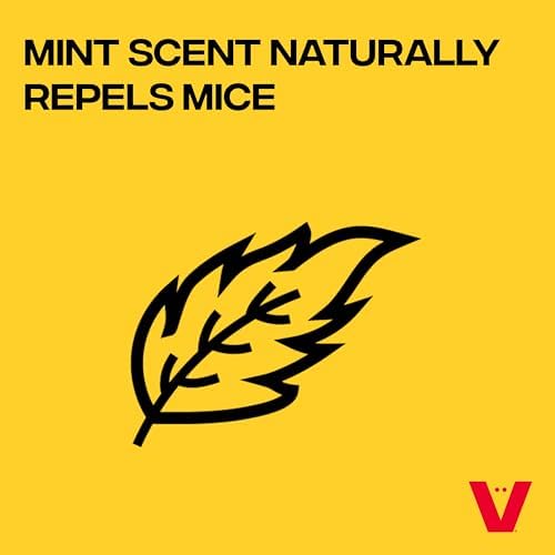 Victor M805-2SR Scent-Away Natural Rodent Repeller – Peppermint Oil Mouse and - Image 2