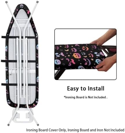 Flashideas Halloween Pumpkins Ironing Board Cover and Pad Standard Size Ironing - Image 4