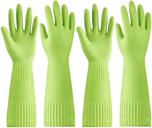 Disfore Rubber-Gloves Dishwashing Gloves by rubbercleaninggloves