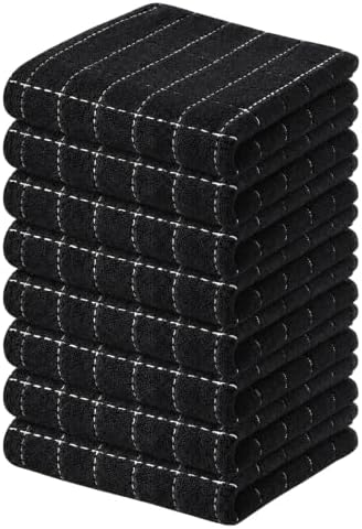 Kitinjoy 100% Cotton Terry Kitchen Towels, 13”x 28” by Kitinjoy