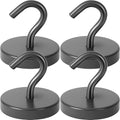 Neosmuk Magnetic Hooks for Cruise Cabins, 170lb Heavy Duty, 4 Pack by Neosmuk