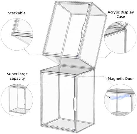 Clear Acrylic Display Case for Boot Storage Organizer Tall Boots Boxes Clear - Image 7