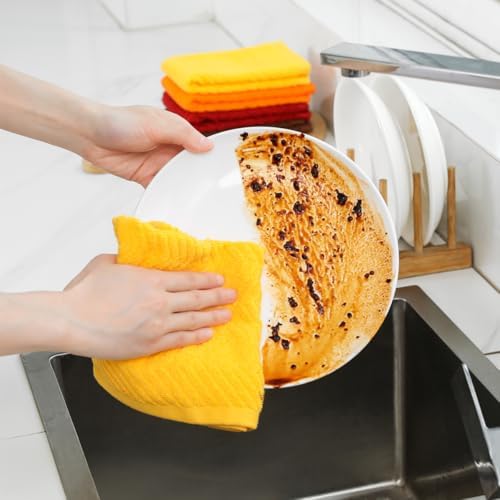100% Cotton Kitchen Towels and Dishcloths Set - Image 6
