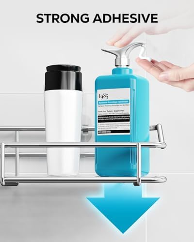 Nieifi Shower Caddy Adhesive, Shower Shelves, Shampoo Holder - Image 5