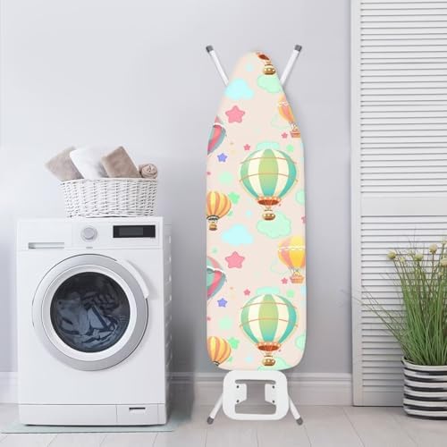 Hot Air Ballon Ironing Board Cover, Cartoon Ballons Elastic Iron Board Cover - Image 3
