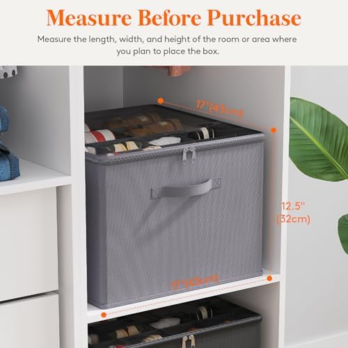 Lifewit Shoe Storage Organizer for Closet, Holder Box, 1 Pack - Image 4