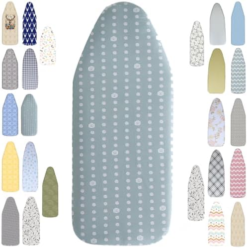 Insulated Mini Ironing Board Cover and Pad 11.8x35.4-15.7x43.3 Inch, 100% by Unknown
