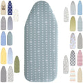 Insulated Mini Ironing Board Cover and Pad 11.8x35.4-15.7x43.3 Inch, 100% by Unknown
