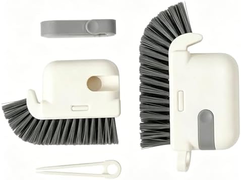 3-in-1 Window Track Cleaning Brush, Scraper & Tweezers, 2 Pack by Unknown