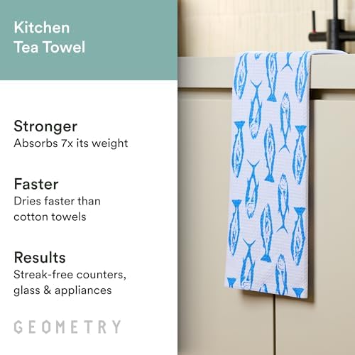 GEOMETRY Tea Towels – Spring & Summer Collection – Quick-Dry, Ultra-Absorbent - Image 2