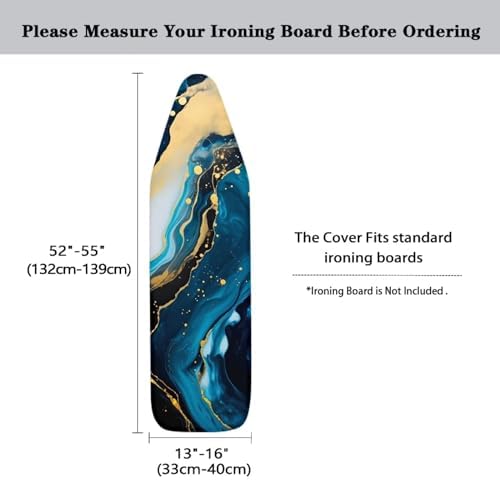 Blue Marble Print Iron Board Cover - Image 6
