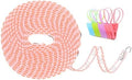 uxcell Windproof Clothesline, 5M 16.4ft Plastic Non-Slip Clothes Drying Rope by uxcell