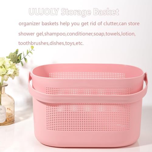 Plastic Portable Shower Caddy Basket, Storage Organizer - Image 7