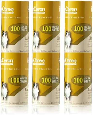 Lint Roller Refills 4", 600 Easy Tear Sheets, by HapChron