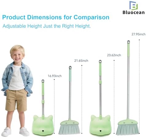 28'' Kids Mini Broom and Dustpan Set - Image 4