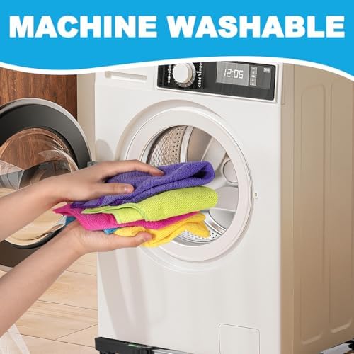 Microfiber Cleaning Cloth, 15 Pack Cleaning Towels, 11.5"x11.5" - Image 7