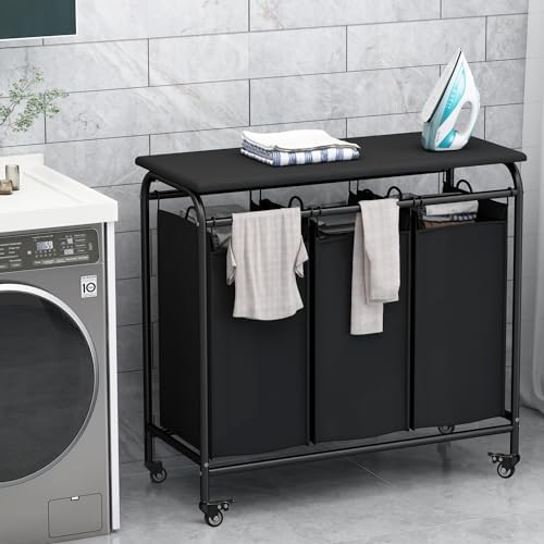 LINZINAR 3-Bag Laundry Hamper - Image 2