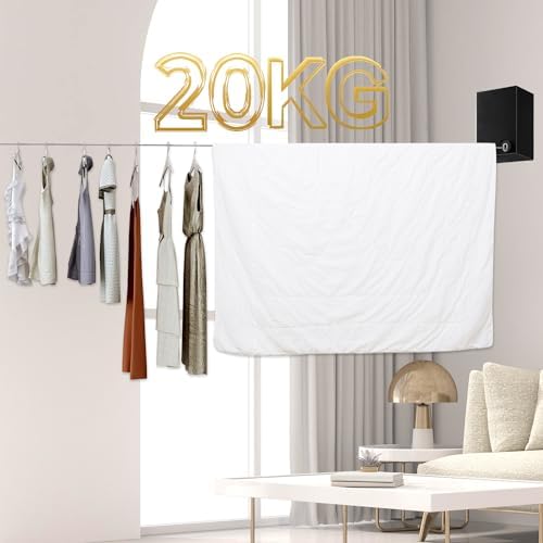 Invisible Retractable Clothes Line Indoor Non-Punch Retractable Wire Rope - Image 6