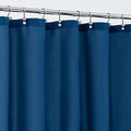 ALYVIA SPRING 72x78 Long Waterproof Fabric Shower Curtain or Liner Navy by ALYVIASPRING
