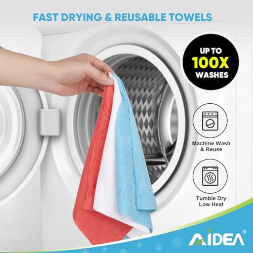 AIDEA Microfiber Cleaning Cloth Roll - Image 6
