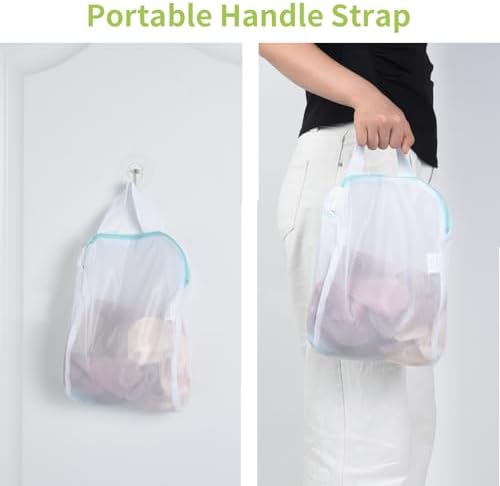 OTraki 2Pcs Small Mesh Laundry Bags 10x12 Inch, Don't Drying - Image 3