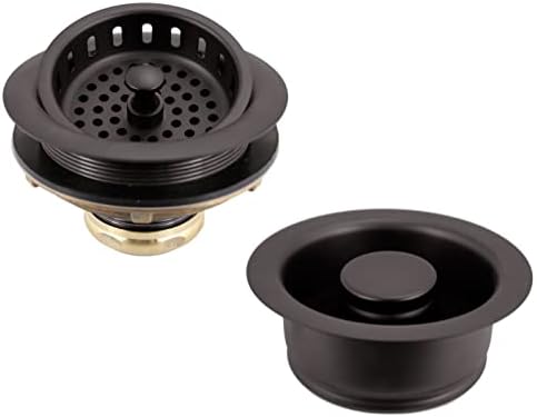 Westbrass A2165-12 4-1/4" OD Post Style Large Kitchen Basket Strainer by Westbrass