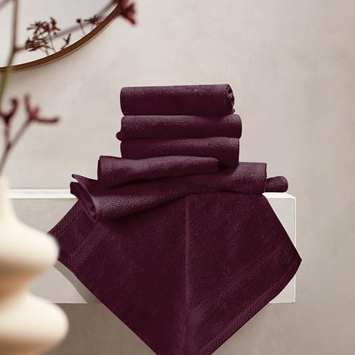 GLAMBURG Ultra Soft 12-Piece Washcloths Set 13x13-100% Ringspun Cotton - Image 3
