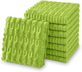 kimteny Microfiber Dish Cloths for Washing Dishes 8 Pack, Lime Green by kimteny