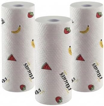 50Pcs Per Roll Reusable Cleaning Lazy Rags, Washable Wet and Dry Towels & by Buatkontly