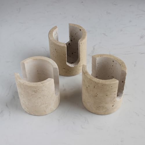 Nawgnail Natural Marble Travertine Sponge Holder - Image 4